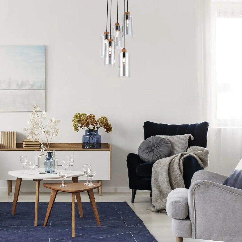 Lustra suspendata stil modern Tanno 5L