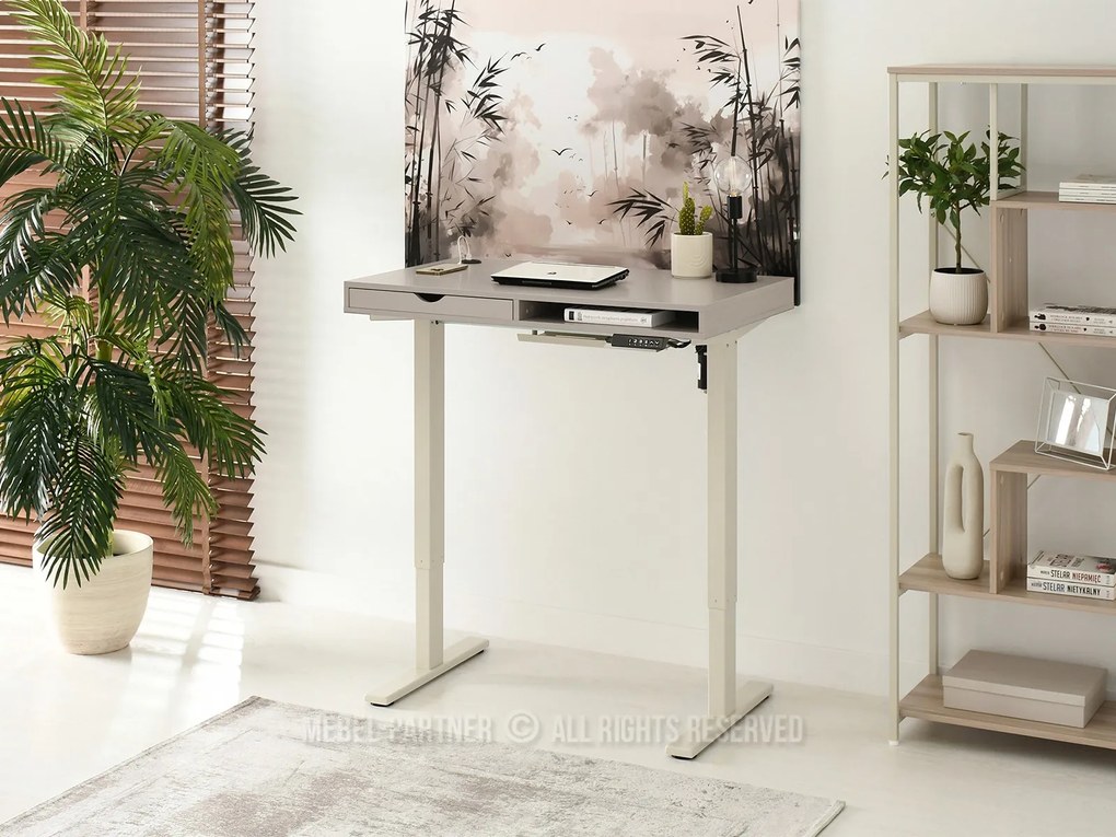 Masă PC Osto 100 (bej + negru). 1109809