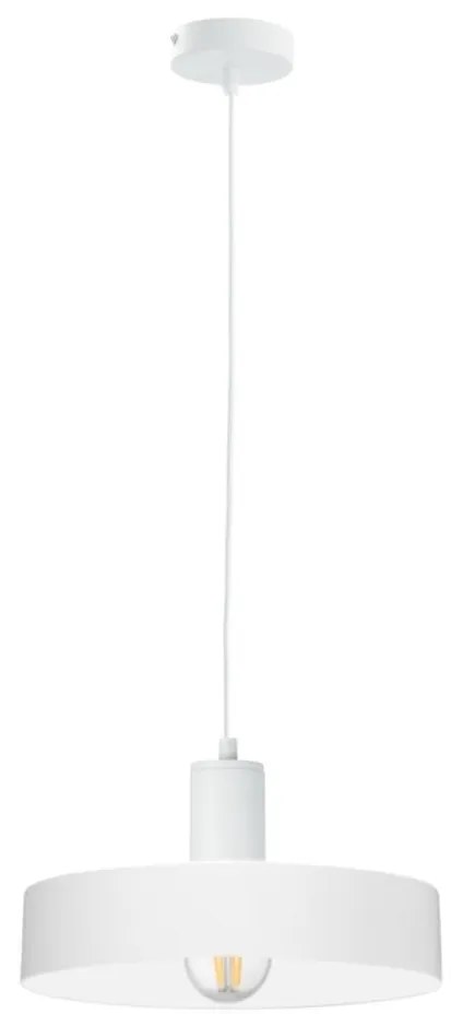 Lustră pe cablu ARCANE 1xE27/60W/230V, alb