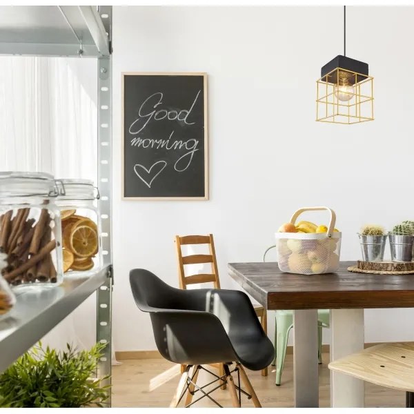 Globo 15530B-1H - Lustră pe cablu MERRIL 1xE27/60W/230V