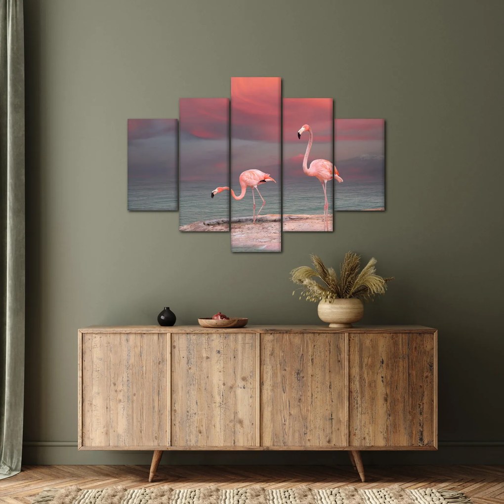 Tablou - Flamingo (150x105 cm)