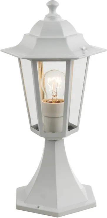 Globo ADAMO 31872 Lampadare exterior alb aluminiu 1 x E27 max. 60w IP43