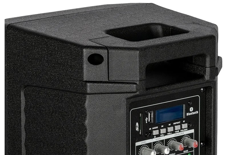 Boxa activa 10"/25cm 150w rms cu bt/tws/usb/sd