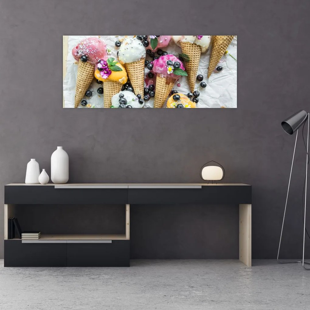 Tablou cu înghețată (120x50 cm)