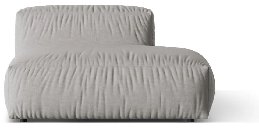 Modul pentru canapea modulară gri deschis (cu colț pe partea dreaptă) Martina – Micadoni Home