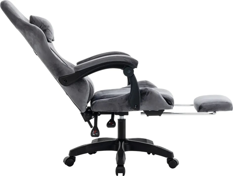 Scaun de birou/gaming, gri, LOPES
