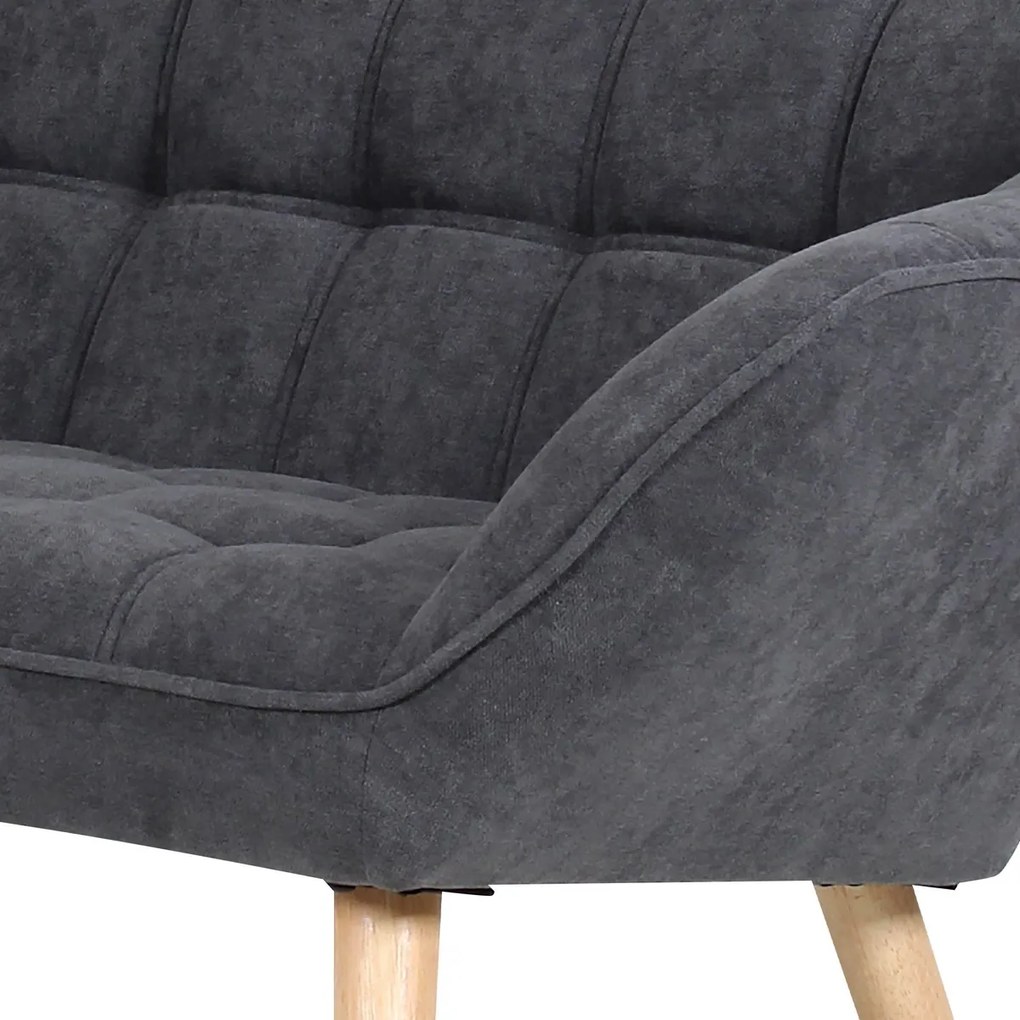 Canapea cu două locuri AK-322 GREY2, gri