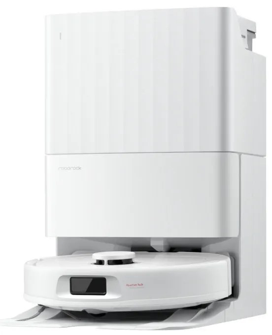 Aspirator robot Roborock QR 598, 8000 Pa, 5200 mAh, 60W, 3D mapping, Statie de incarcare, Autonomie 3 ore, Alb
