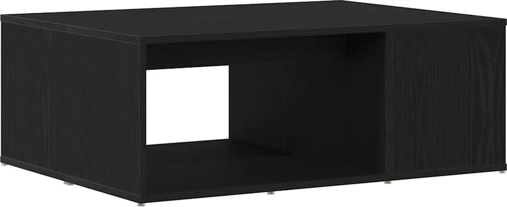 vidaXL Masă de cafea Stejar Negru 90 x 67 x 33 cm Lemn compozit