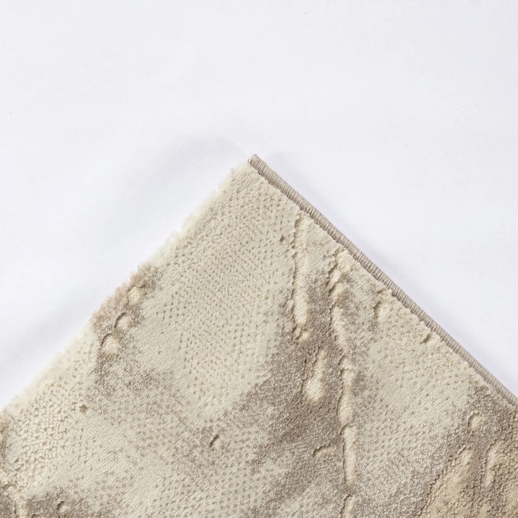 Covor Modern Living , Dormitor Dreptunghiular Marmara T159A Crem Gold (Alege dimensiunea: 100 x 200)