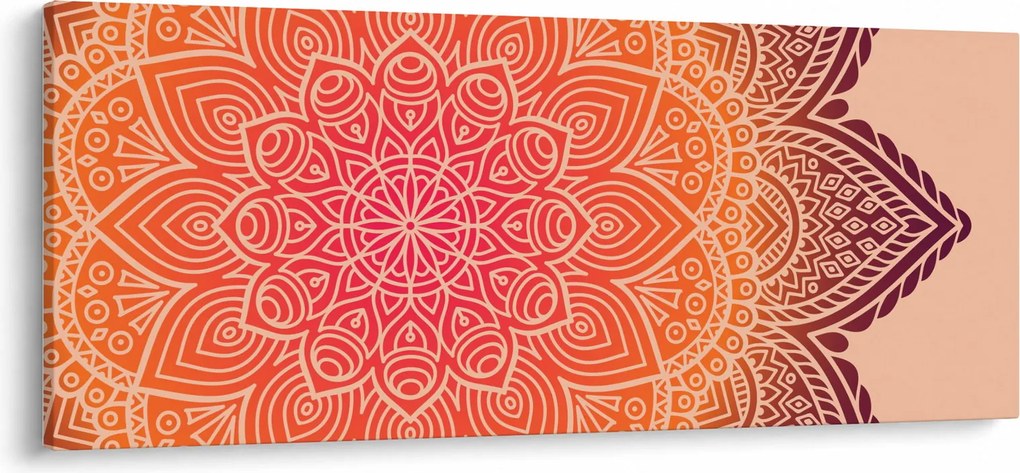 Tablou - Mandala artă (120x50 cm)