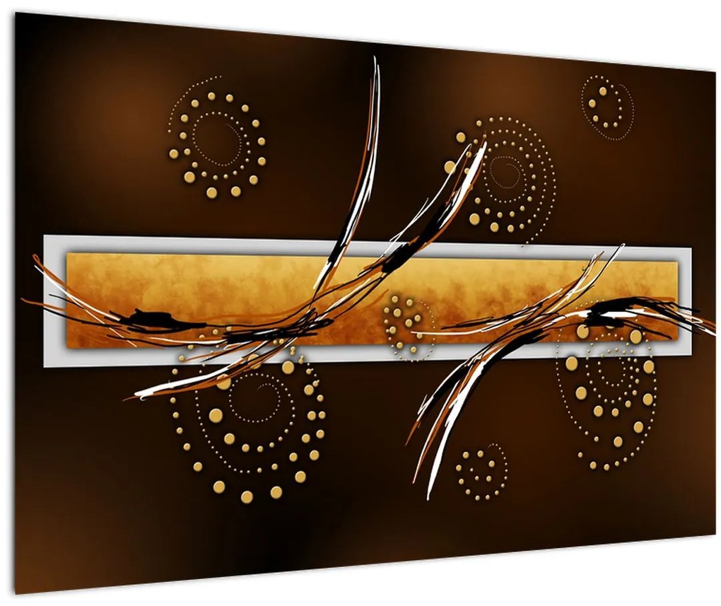 Tablou abstracției - Fluturi (90x60 cm)