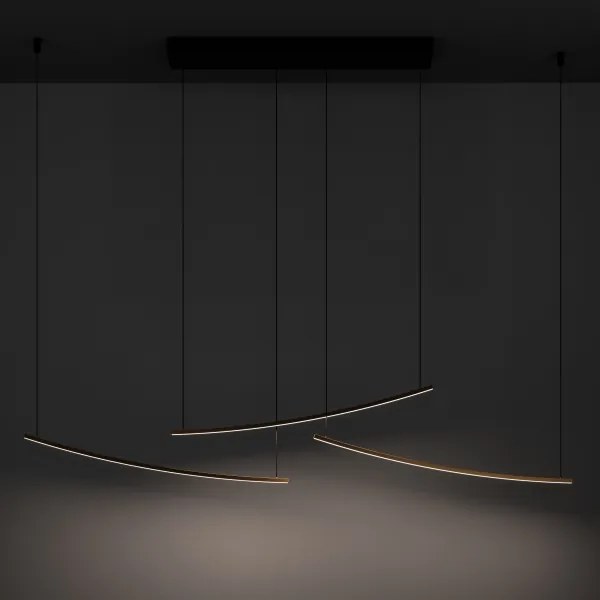 Eglo 902167 - VILLEGGI suspensie LED dimmabilă pe cablu LED/22W/230V 2700/4000/6500K auriu