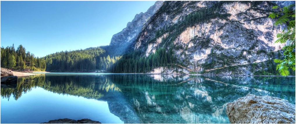 Tablou - Lac montan (120x50 cm)