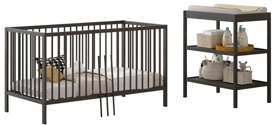 Set de mobilă pentru copii 2 buc. din lemn de fag Dino – Vipack