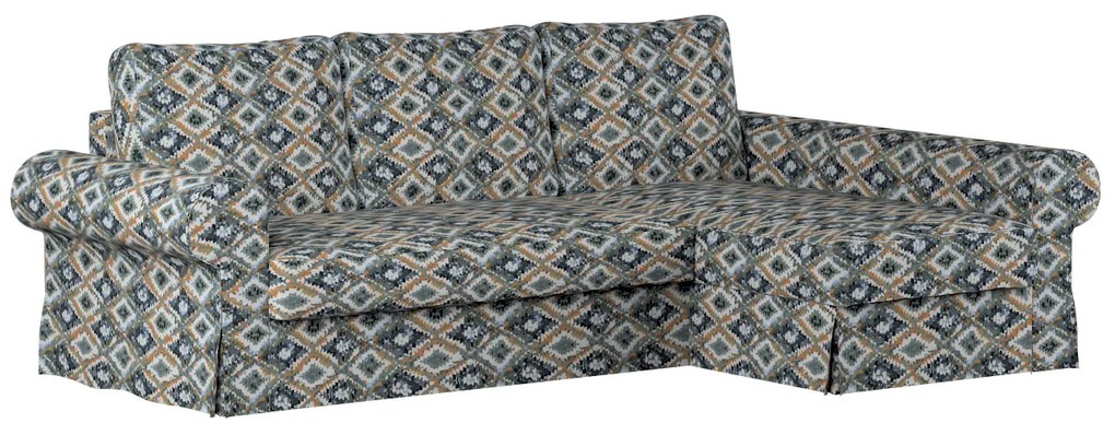 Husa canapea extensibila cu sezlong Backabro