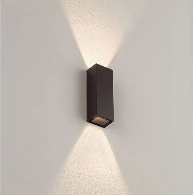 Aplica lumina ambientala pentru fatade IP65 SAM negru