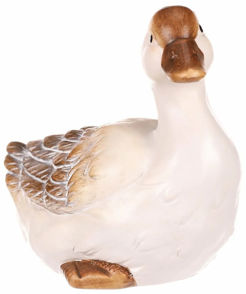 Decorațiune de grădină Rață, 17 x 10 x 17 cm,ceramică