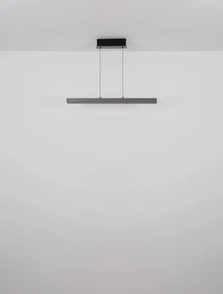 Globo 17016 - Lustra LED dimabilă pe cablu ETHAN LED/39W/230V 2700/4000/6000K gri