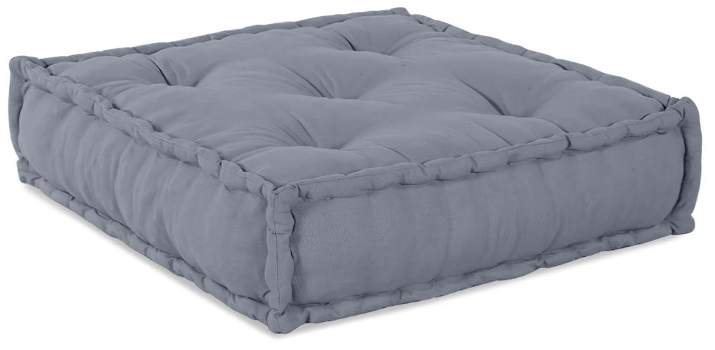 vidaXL Canapea modulară cu 2 locuri și pouf convertible, din material gri