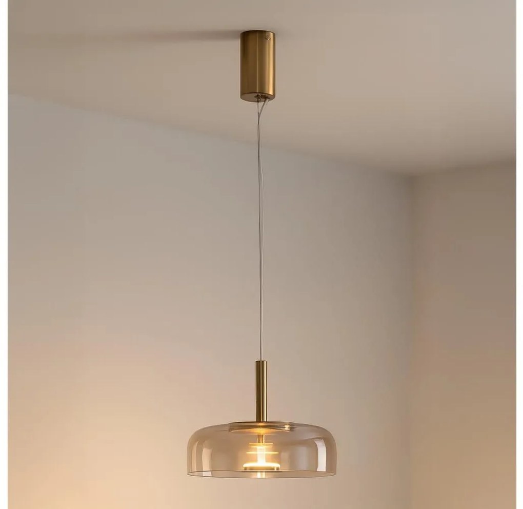 Lustră LED pe cablu LED/8W/230V 3000K pr. 30 cm