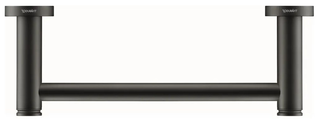 Duravit 99144600 - Mâner pentru cadă D-CODE, 28,4 cm, negru mat