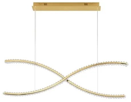 Lustra LED suspendata design elegant AURELIA 95W aurie