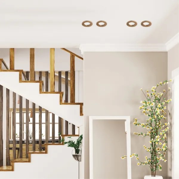 LED Spot WOODY 5,5W 230V 4000K nucă, Ø 10 cm