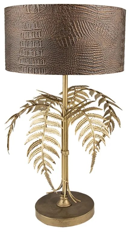 Veioza Gold Palm 30x53 cm