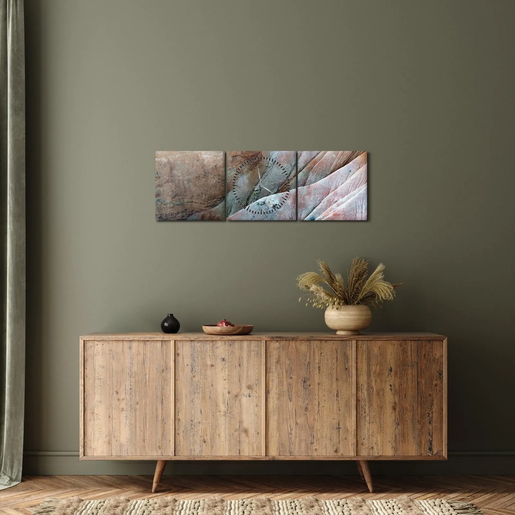 Tablou cu pietre, Brzce Canyon (cu ceas) (90x30 cm)