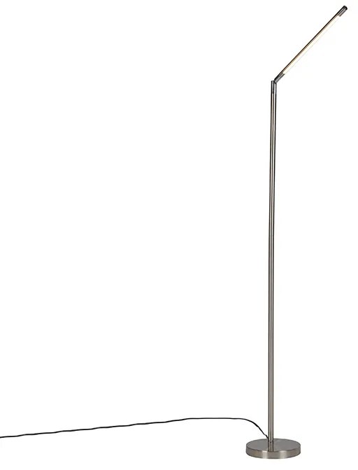 Lampă de podea modernă din oțel cu LED inclus - Berdien
