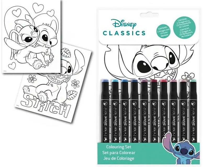 Disney Lilo și Stitch Magical carte de colorat cu numere