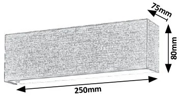 Aplica perete LED design modern Morpheus gri 5685 RX