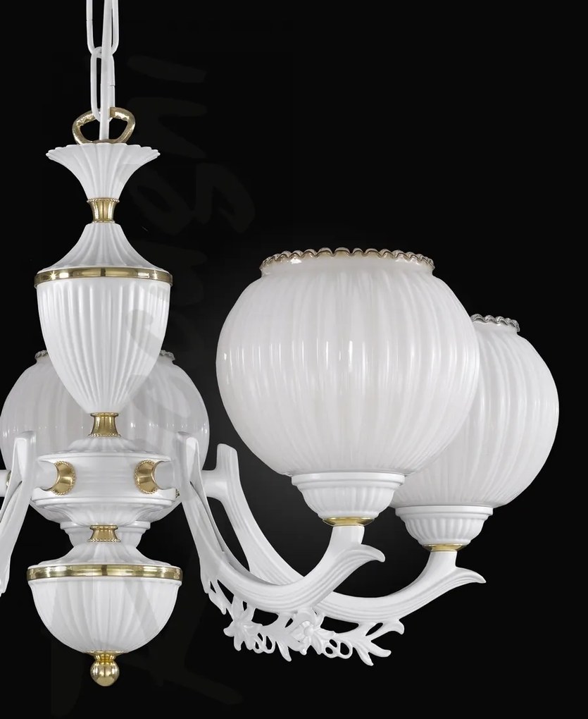 Candelabru clasic cu 5 brate design italian 9650