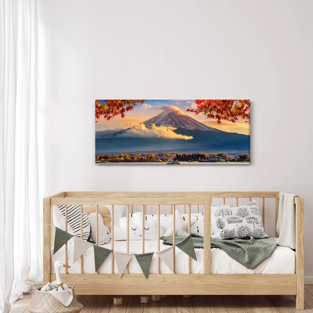 Tablou - Japonia, Muntele Fudji (120x50 cm)