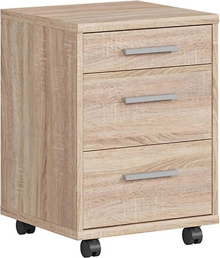 Comoda OFFICE, stejar sonoma, PAL laminat, 40x39x56 cm