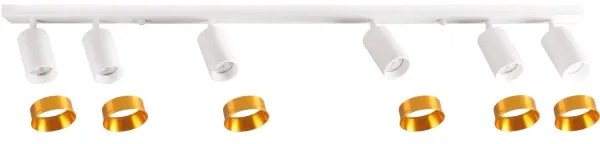 Spot MARIBEL 6xGU10/10W/230V alb