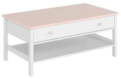Masuta joasa cu 1 sertar alb Star