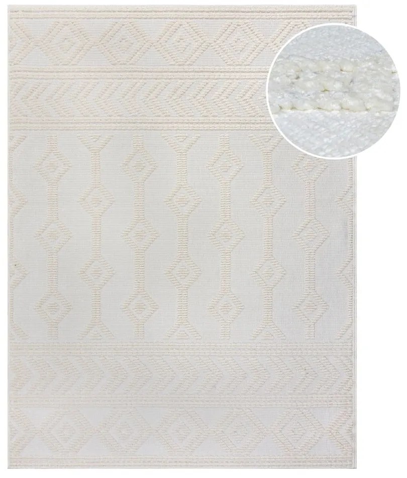 Covor crem din janilie 160x240 cm Shyla – Flair Rugs