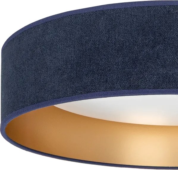 Brilagi-LED Lampă LED dimabilă VELVET SM. VARI 24W/230V 3000-6500K Ø45 cm albastru/auriu+telecomandă