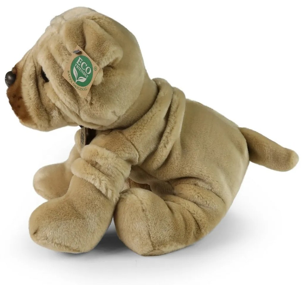 Câine de pluș Rappa Sharpay 30 cm ECO - FRIENDLY