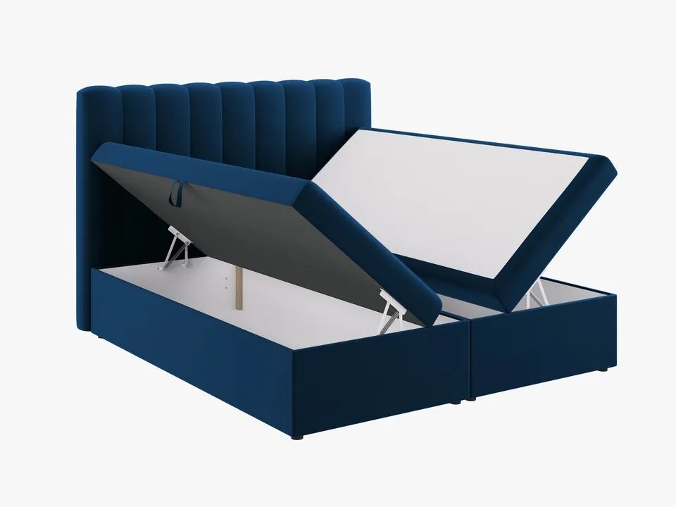 Pat boxspring Kelp 180x200 cm catifea