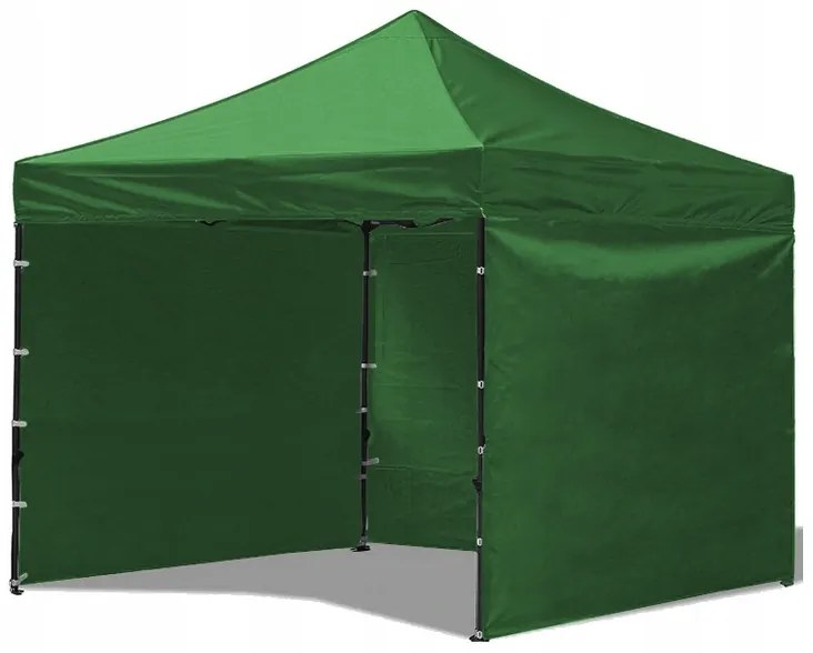 Pavilion grădină, cu prelată impermeabilă Verde 3m x 3m