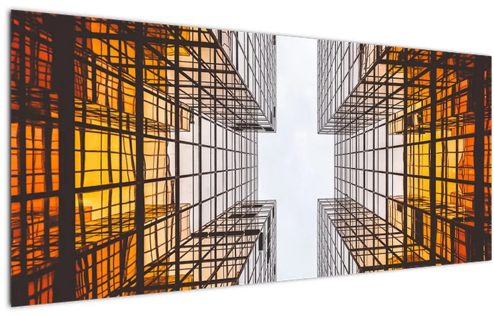 Tablou cu zgârie norii (120x50 cm)