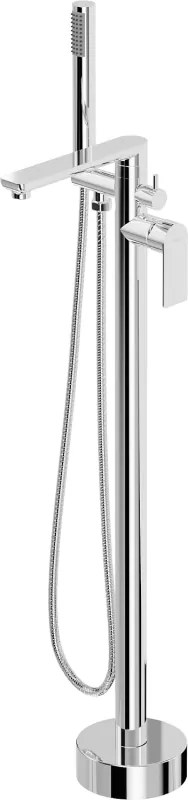 Mexen Leda baterie cadă independentă, crom - 75633-00