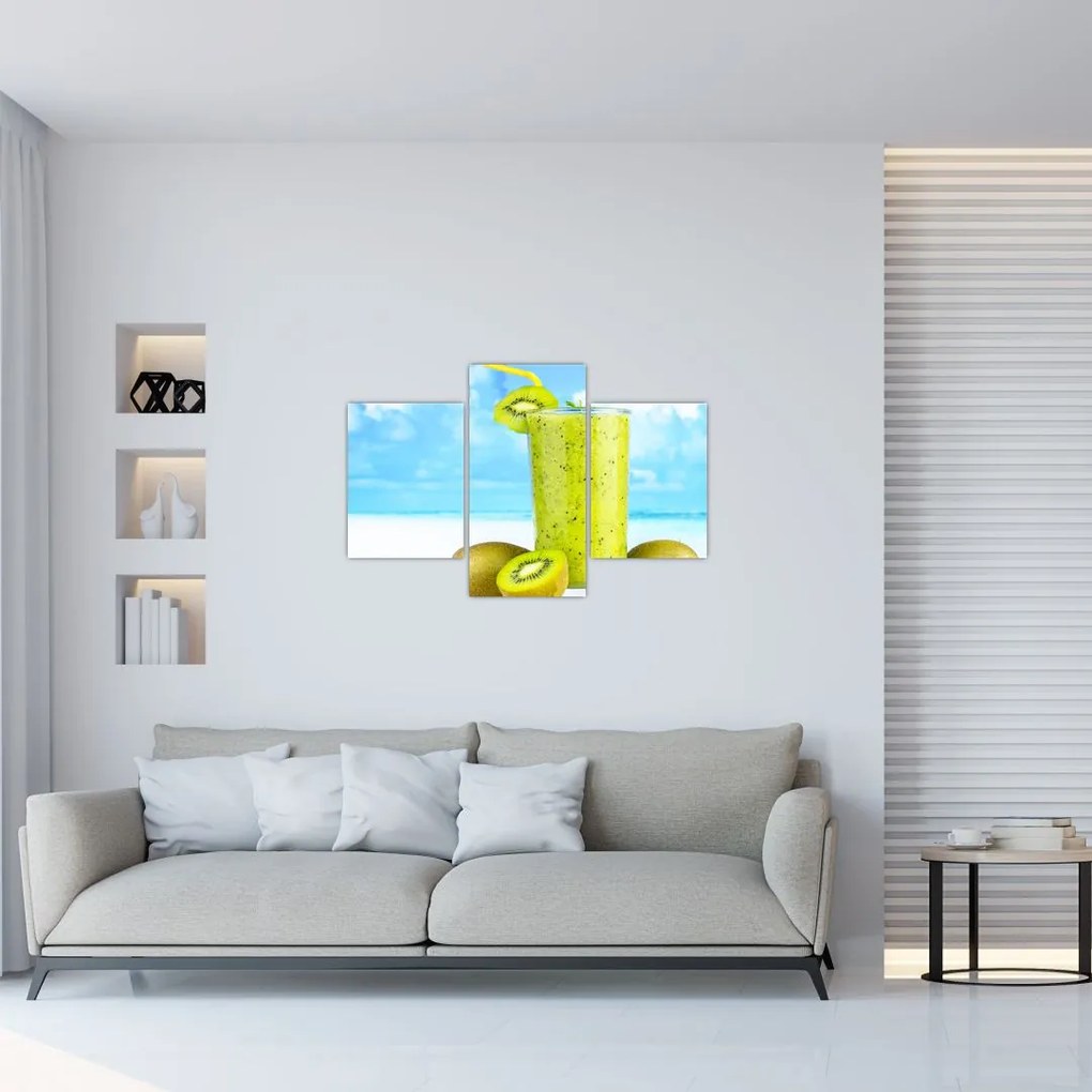 Tablou - smoothie kiwi (90x60 cm)