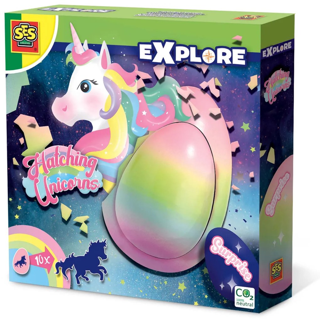 Set creativ - Eclozeaza ou cu Unicorn surpriza