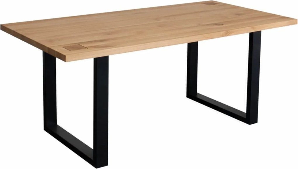 Masă lemn masiv de dining Urban Loft - 200×100 cm