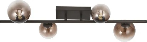 Brilagi - Lustru LED aplicat MILLA 4xG9/3W/230V maro/maro fumuriu