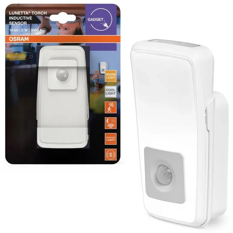 Osram LUNETTA LED/2W/230V - lampă de veghe LED pentru priză, cu senzor